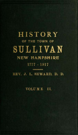 A history of the town of Sullivan, New Hampshire, 1777-1917 2_cover