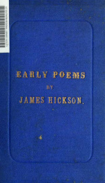Early poems_cover