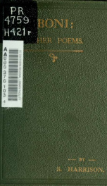 Rabboni, and other poems_cover