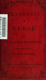 Fragments in verse_cover