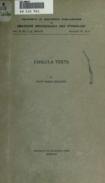 Chilula texts_cover