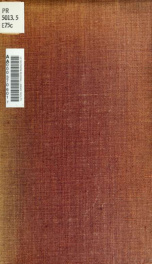 A chronological list of George Meredith's publications, 1849-1911_cover