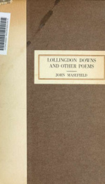 Lollingdon Downs, and other poems_cover