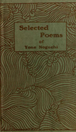 Selected poems of Yone Noguchi_cover