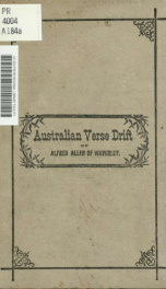 Australian verse drift; poems_cover