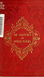 Sir Geoffrey, and other poems_cover