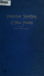 Historical sketches of New Haven_cover