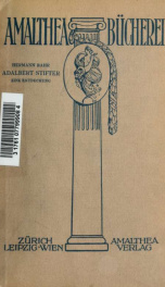 Adalbert Stifter, eine Entdeckung_cover