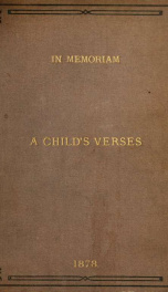 A child's verses, found after her death_cover