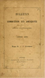 Bulletin de la Commission des antiquités de la Seine-Inférieure .. 2_cover
