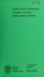 Water quality prediction in shore-attached mixing zones in rivers : an assessment procedure_cover