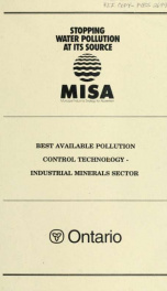 Best available pollution control technology - industrial minerals sector_cover