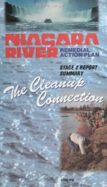 Niagara River Remedial Action Plan / Stage 2 Report - the Cleanup Connection - Executive Summary_cover