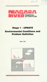 Niagara River Remedial Action Plan / Stage 1 Update Environmental Conditions and Problem Definitions_cover