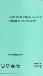 Thunder Bay water supply_cover