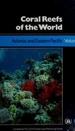 Coral Reefs of the World. Volume 1: Atlantic and Eastern Pacific 1988_cover