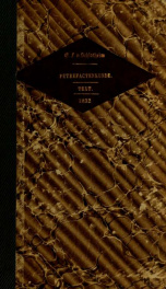 Merkwürdige versteinerungen aus der petrefactensammlung des verstorbenen wirklichen geh. raths freiherrn v. Schlotheim. Mit 66 kupfertafeln text_cover