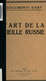 L'art de la vieille Russie_cover