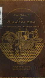 Die Kunst des Radierens: ein Handbuch_cover