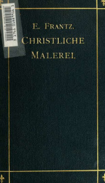 Geschichte der christlichen malerei--Bilder zur Geschichte der christlichen malerei_cover