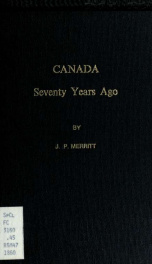 Canada seventy years ago : or, Prince Edward's visit to Niagara_cover