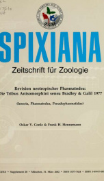 Spixiana no. 28 (2002)_cover