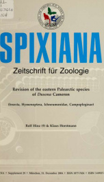 Spixiana no. 29 (2004)_cover