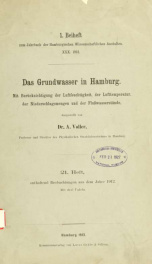 Jahrbuch der hamburgischen Wissenschaftlichen Anstalten jahrg. 30, beiheft 1 (1912)_cover