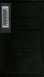 Römische Rechtsgeschichte und System des römischen Privatrechts_cover