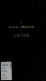 A national monument to Laura Secord : why it should be erected, an appeal to the people of Canada_cover