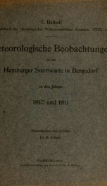 Jahrbuch der hamburgischen Wissenschaftlichen Anstalten jahrg. 29, beiheft 5 (1911)_cover