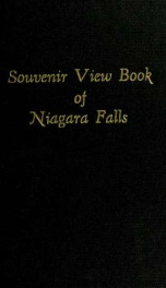 Souvenir view book of Niagara Falls. --_cover
