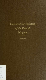Outline of the evolution of the Falls of Niagara, contrast with the Falls of Zambesi_cover