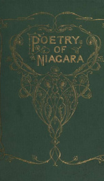 Poetry of Niagara. --_cover