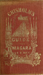 Chisholm's panoramic guide from Niagara Falls to Quebec_cover