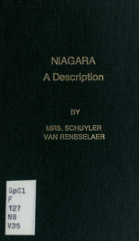 Niagara, a description_cover