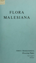 Flora Malesiana v.8 pt.3_cover