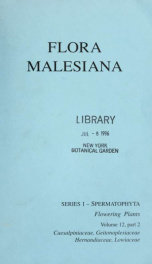 Flora Malesiana v.12 pt.2_cover