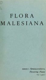 Flora Malesiana v.7 pt.2_cover