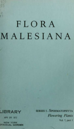 Flora Malesiana v.7 pt.1_cover