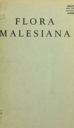 Flora Malesiana v.6 pt.1_cover