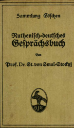 Ruthenisch-deutsches Gesprächsbuch_cover