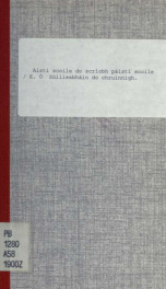 Aistí scoile do scríobh páistí scoile_cover