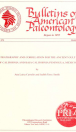 Bulletins of American paleontology no. 371 (2007)_cover