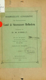 Iconographie der Land- und Süsswasser-Mollusken n.s. bd. 19, lfg. 3-4 (1913)_cover