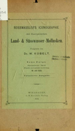 Iconographie der Land- und Süsswasser-Mollusken n.s. bd. 19, lfg. 5-6 (1913)_cover