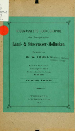 Iconographie der Land- und Süsswasser-Mollusken n.s. bd. 20, lfg. 1-2 (1913)_cover