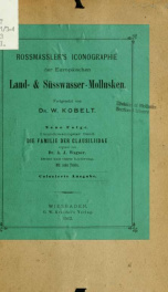 Iconographie der Land- und Süsswasser-Mollusken n.s. bd. 21, lfg. 3-4 (1913)_cover