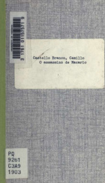 O assassino de Macio : comédia em tres actos_cover