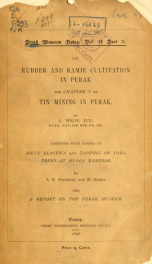 Perak Museum notes v. 2, pt. 2 1898_cover